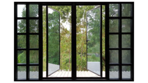 Swinging Casement windows offer great air flow. 