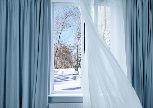 open window winter